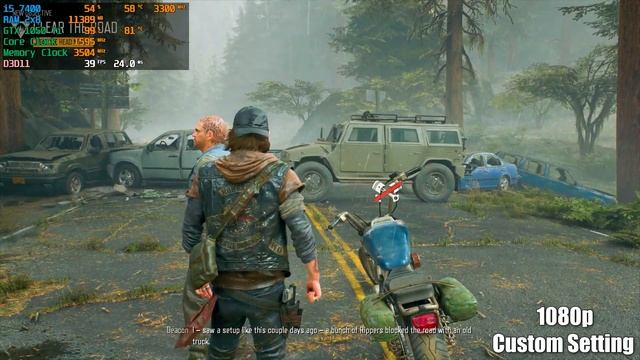 Days Gone : Best Custom Setting | I5 - 7400 + GTX 1050 Ti #daysgone #daysgonepc #gtx1050ti #i57400