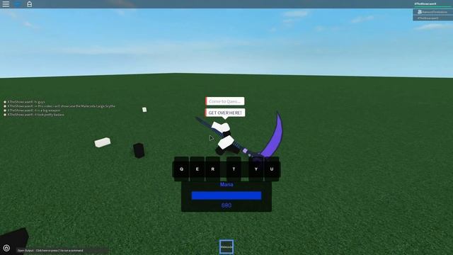 Roblox Script Showcase Episode#411/Malecoda Large Scythe смотреть онлайн