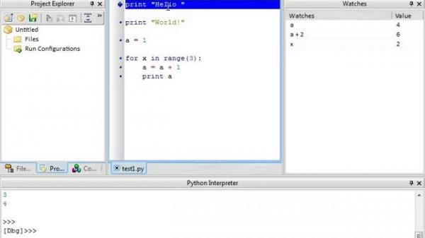 Introduction to PyScripter, the Portable Python IDE