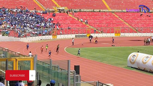 Girls 200m. Heat 5. Zone 4. Ashanti Region Inter-Co. 2024.