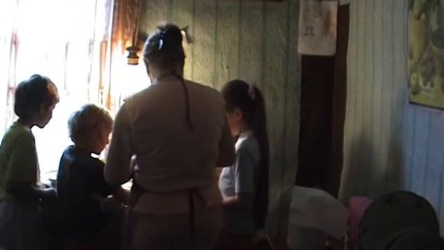 Машин День рождения 2010 .Приготовление ёжика. смотреть онлайн