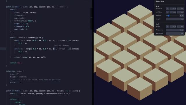 Creative Coding Time-lapse [CS16] - React JS & Three JS смотреть онлайн