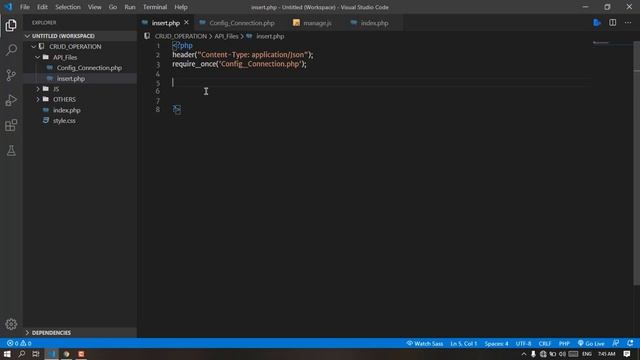 PHP CRUD Operations Using Ajax And API - Insertion смотреть онлайн