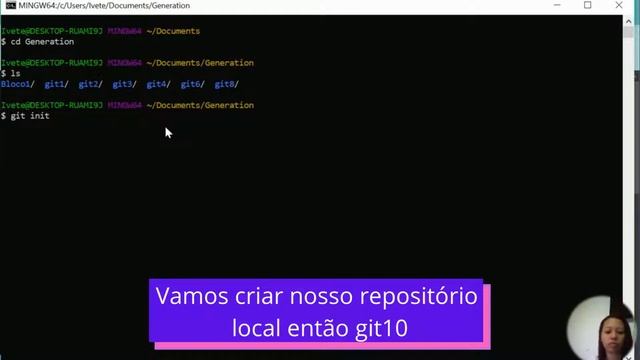 Configurar Git com user e e-mail e criar repositório local смотреть онлайн