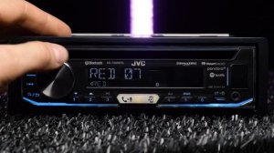 JVC KD-T905BTS Single DIN Bluetooth Receiver - 5V Pre-Amp Outputs