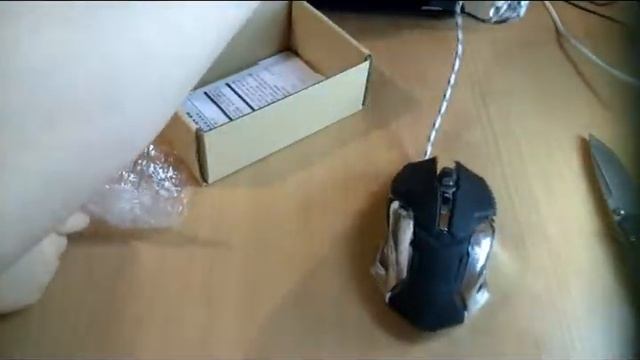 ИГРОВАЯ МЫШКА С ПОДСВЕТКОЙ с aliexpress. смотреть онлайн