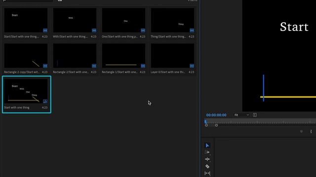 Importing Photoshop files into Premiere Pro смотреть онлайн