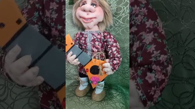 "Емеля" с балалайкой))) Ручная работа ☺️? Высота игрушки 60см. смотреть онлайн