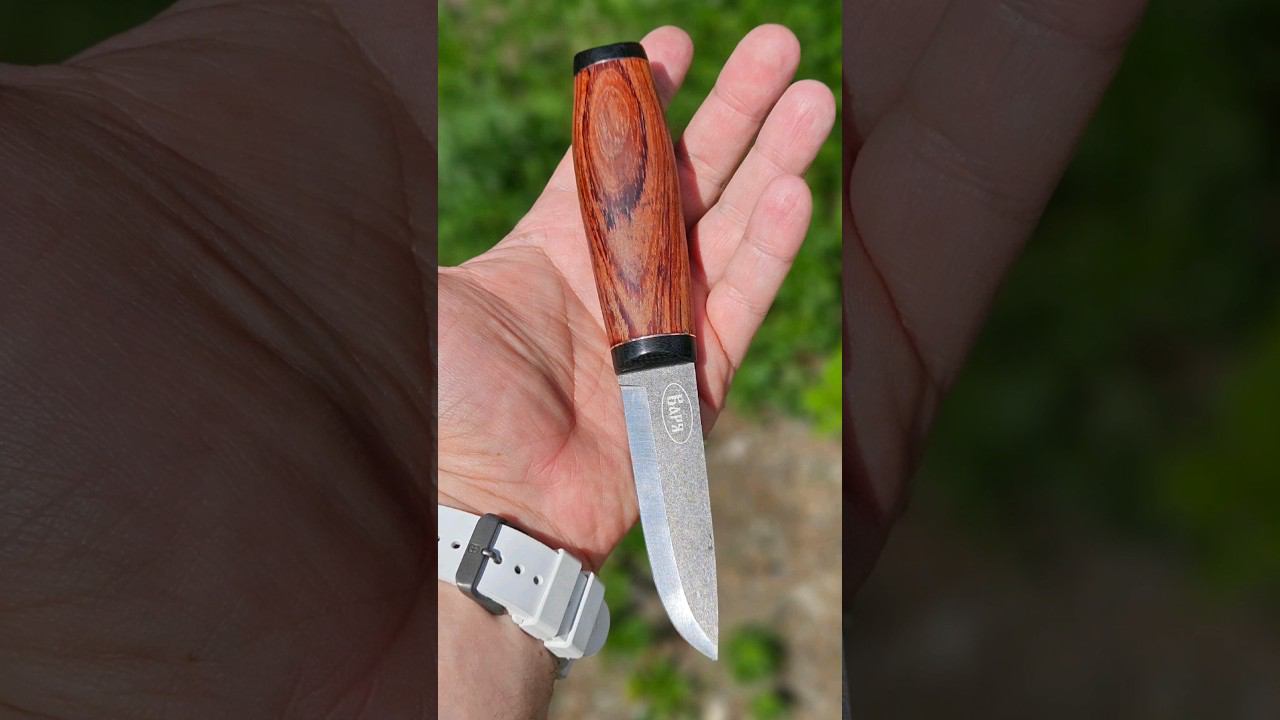 Финский нож который покорит всех! Нож пуукко Варя #knife #woodworking #hiphop #ножи смотреть онлайн