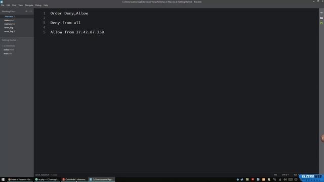 PHP Security Tips In Arabic #12 Protect Directory With IP смотреть онлайн