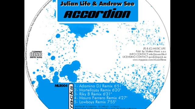JULIAN LIFE & ANDREW SEE - ACCORDION (ADAMINO DJ REMIX) смотреть онлайн