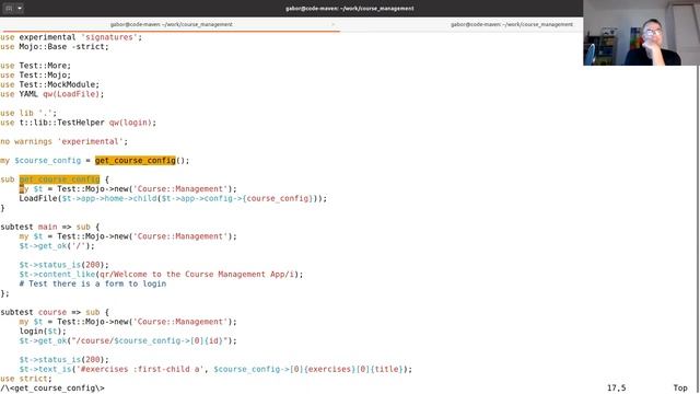 Live Web application development with Mojolicious - part 5 смотреть онлайн
