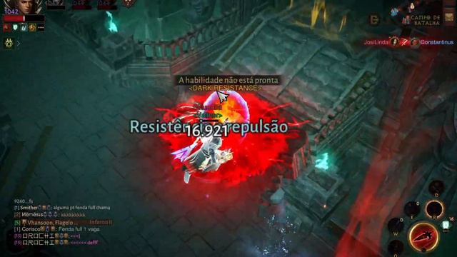 Diablo Immortal -🩸Blood knight Vs SriusAlfa 2x / 8x8 KdA:19/0/14. смотреть онлайн