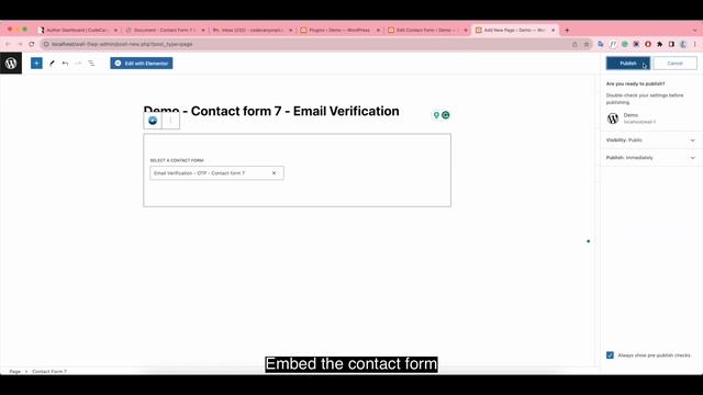 How To Use the Email OTP Verification with Contact Form 7? смотреть онлайн