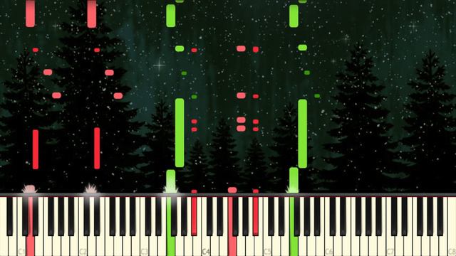 We Three Kings | PIANO DUET [Synthesia] смотреть онлайн