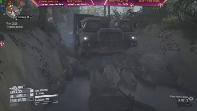 SpinTires-MudRunner Let's try some mods-Streamed on Twitch смотреть онлайн