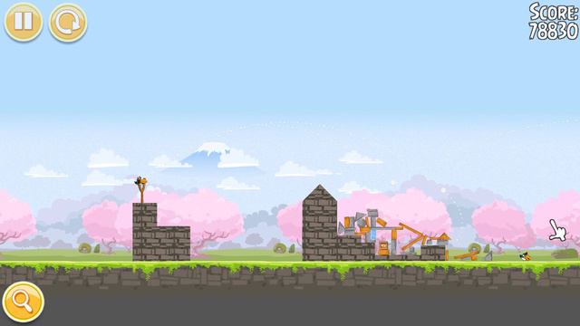 🐦🐖 Angry Birds Seasons. Эпизод "Цветение вишни" ("Cherry Blossom"). Прохождение. смотреть онлайн