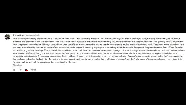 Supernatural After School Special Episode Review смотреть онлайн