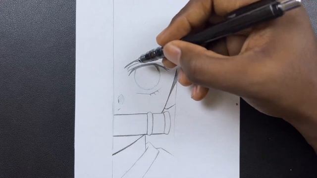 Anime sketch | how to draw nezuko half face step-by-step смотреть онлайн