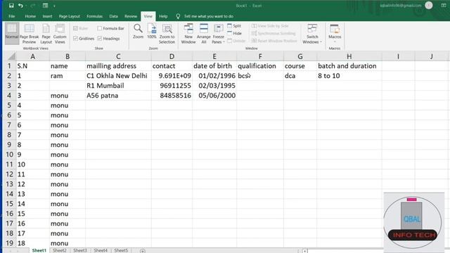 How to do data work in Excel Freeze panes#education #Ms_office_excel #powerpoint #excel смотреть онлайн