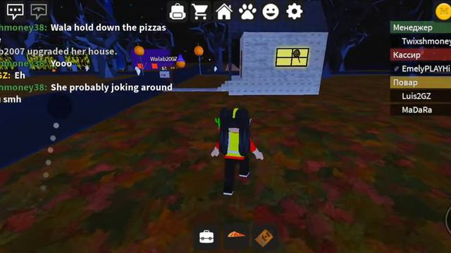 РАБОТА В ПИЦЦЕРИИ вместе с Папой!)))) Roblox PIZZAРОБЛОКС 罗布洛克斯 смотреть онлайн