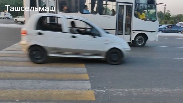 Тем кто давно не был в Ташкенте. Перекрестка Ташсельмаш.