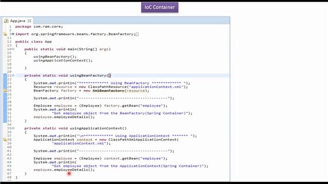 Demystifying the Spring IoC Container | What is IoC Container in Spring? | Spring Tutorial смотреть онлайн