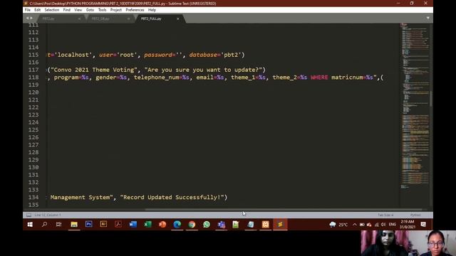 PYTHON PROGRAMMING PBT PRESENTATION 2 || ABC UNIVERSITY VOTING APPLICATION USING GUI DESIGN CONCEPT смотреть онлайн