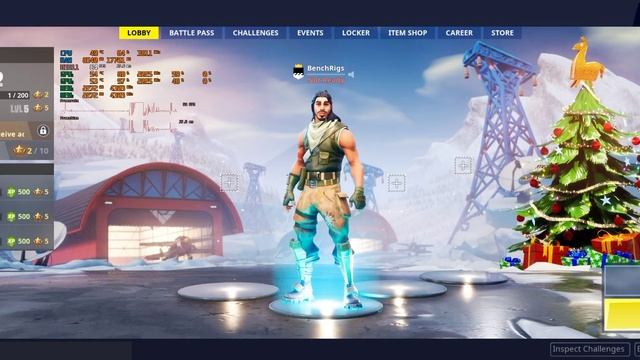 Fortnite SLI on/off test using 2x1070 Ti смотреть онлайн