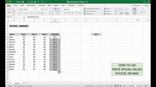 [3-Minute Excel Tips] How to Paste Special Values in Excel on Mac смотреть онлайн