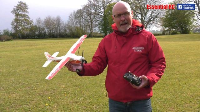 YOUR FIRST RC AEROPLANE ? EACHINE MINI CESSNA: 10 MINUTES to ASSEMBLE and GO FLY ! смотреть онлайн
