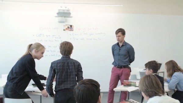 Speaking Lesson. B1. New School Teacher Training Videos