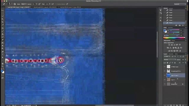 Cinema 4D Texturing with photoshop + wacom tablet смотреть онлайн