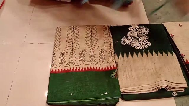 kashmiri hend work kora Khaddi silk saree price 1200 tk +01759618158 смотреть онлайн