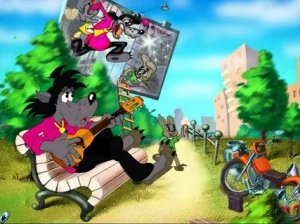 Ну погоди - песня для зайца. #1