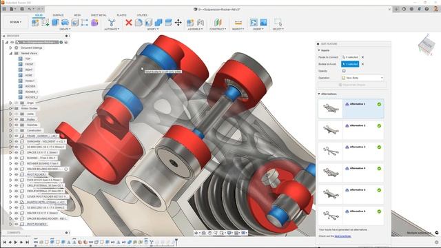 Getting Started with Automated Modeling: Bodies to Avoid | Autodesk Fusion 360 смотреть онлайн