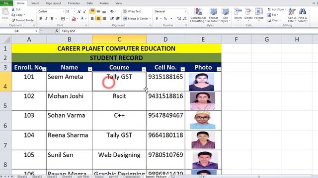 Microsoft Excel- Insert Picture into Excel Cell | Microsoft Office Excel Training смотреть онлайн
