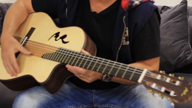 Manuel Rodríguez guitar review: B cutaway Sol y sombra (English subtitles) смотреть онлайн