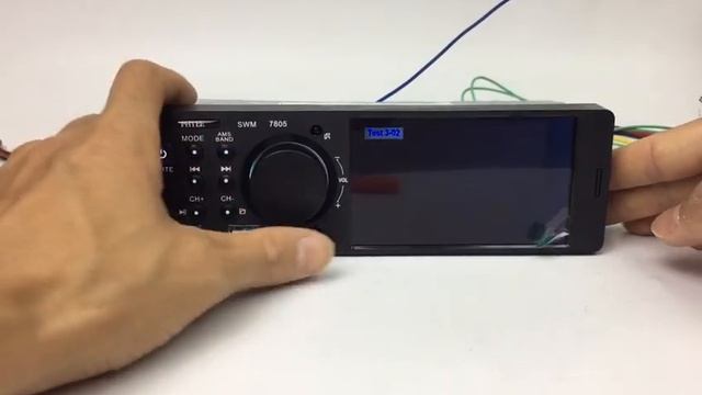 1 din 4.1 inch HD car MP5 stereo radio MP3 USB in-dash head unit PHYEE 7805 смотреть онлайн