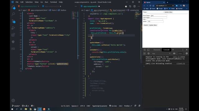 Forms - Part 4 : Building Reactive Forms With Form Builder | Master Angular Framework In Arabic.wm смотреть онлайн