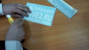 видео урок по нанесению пленки оракал