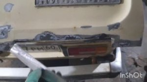 покраска в гараже за 2500 нива 2121 уже почти машина.