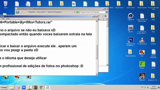 COMO BAIXAR E ABRIR PHOTOSHOP CS6 PORTABLE + TRADUÇÃO смотреть онлайн