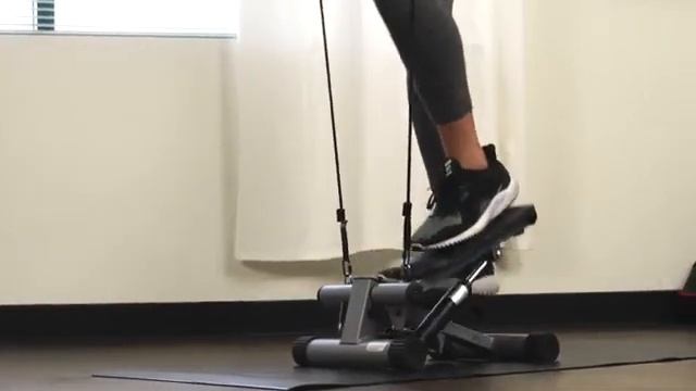 Mini Stepper Stair Stepper Exercise Equipment With Resistance Bands