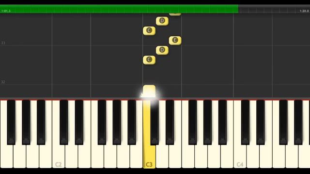 THE ENTERTAINER (BEGINNER LEVEL) Piano / Keyboard Tutorial [Magic Music Tutor] free sheet music смотреть онлайн