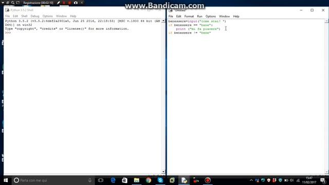 Python 3.5 TUTORIAL ITA #6 смотреть онлайн