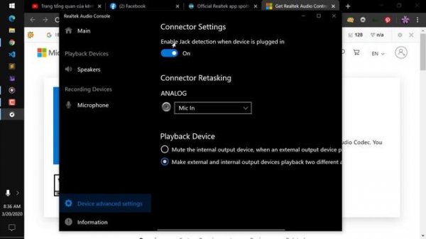 Realtek Audio Console Download