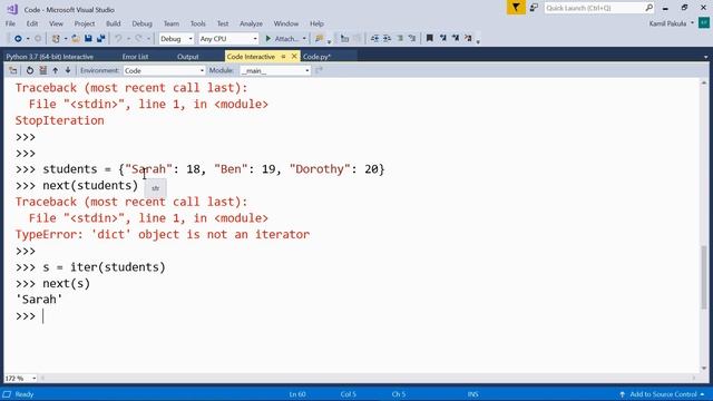 Iterables and Iterators in Python смотреть онлайн