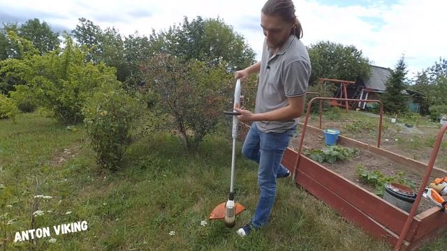 Косы STIHL. Электро, бензо или аккумулятор? Отзыв владельца. смотреть онлайн