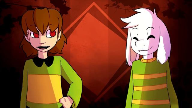 Chara and Asriel ||| Rhythm of the Night MEME смотреть онлайн